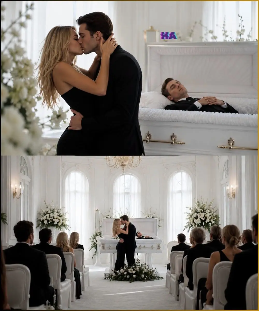 His Wife Kissed Her Lover Beside His Coffin - Chapters 1-3