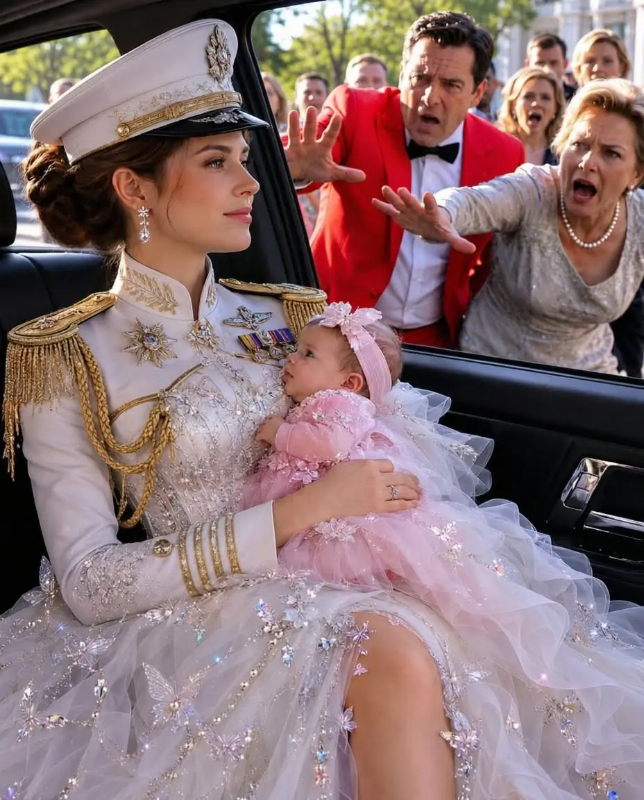 Full part: “At my newborn daughter’s welcome party, my mother-in-law lifted a black pet collar from a velvet box and said