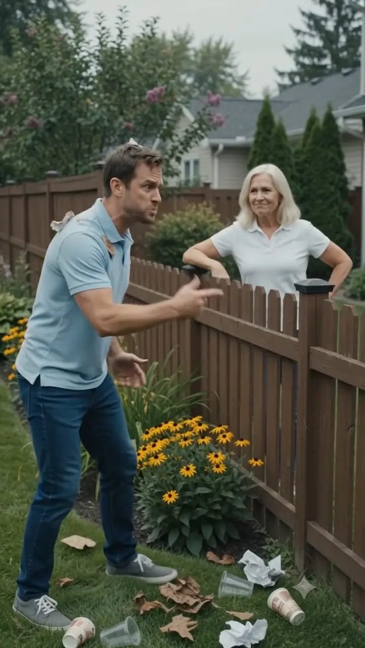 My Neighbor Dumped Trash on Me and Dared Me to Do Something — I Had a Plan to Make Her Pay