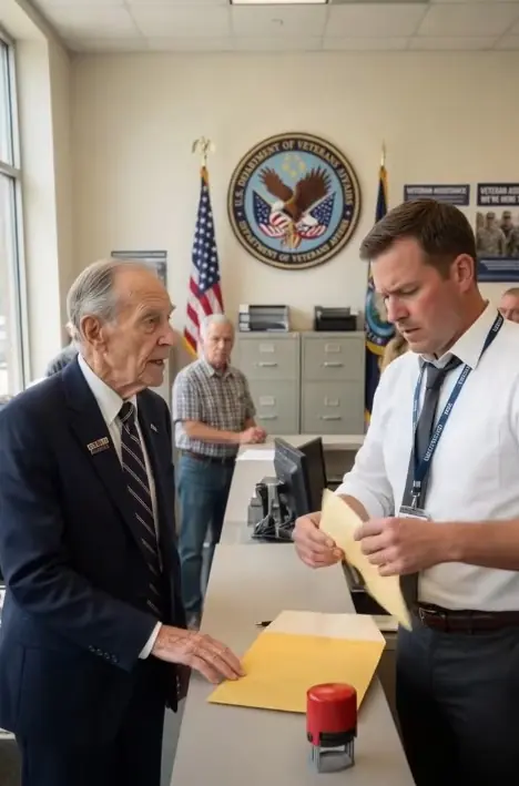 An 82-Year-Old Veteran Handed the VA Agent an Envelope From 1968 — “My Number Is Inside,” He Said Without Raising His Voice
