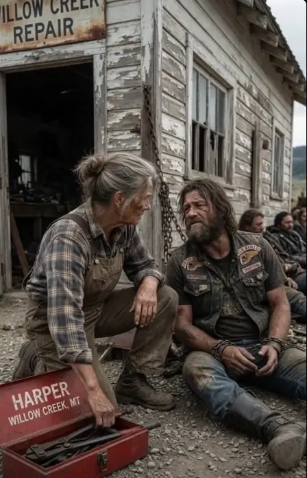 “Don’t Be Afraid, I’ll Save You,” Grandma Told Four Chained Bikers — Two Days Later, the Road Began to Shake