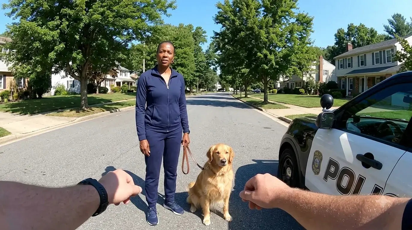 Cop Stops a Woman Walking Her Dog — Then the Sergeant Opens Her Wallet