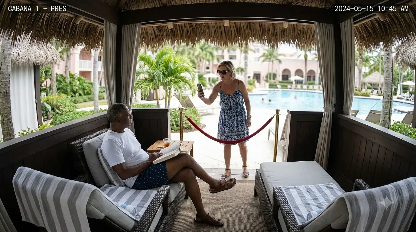 Woman Calls Police on a Family in a VIP Cabana — Then State Troopers Arrive