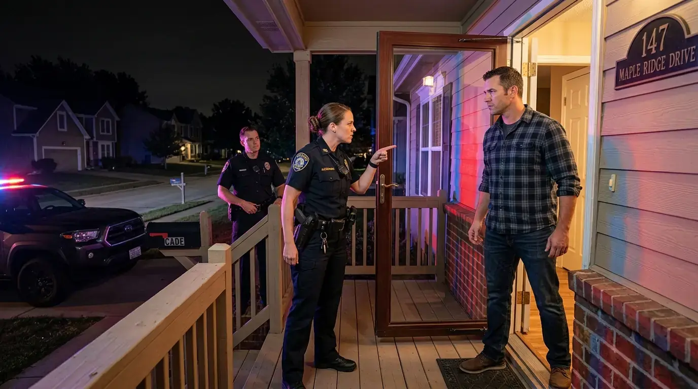 A Cop Demanded ID From a Single Dad at His Own Door — But Stayed Silent for Six Months