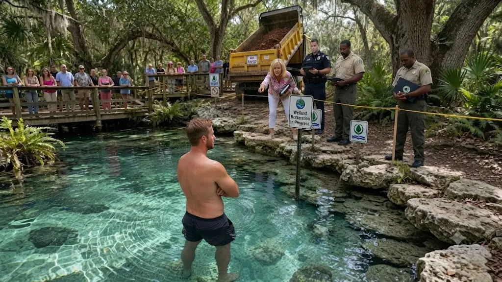 HOA Demanded I Fill In My Swimming Hole — Too Bad It's a Protected Natural Spring