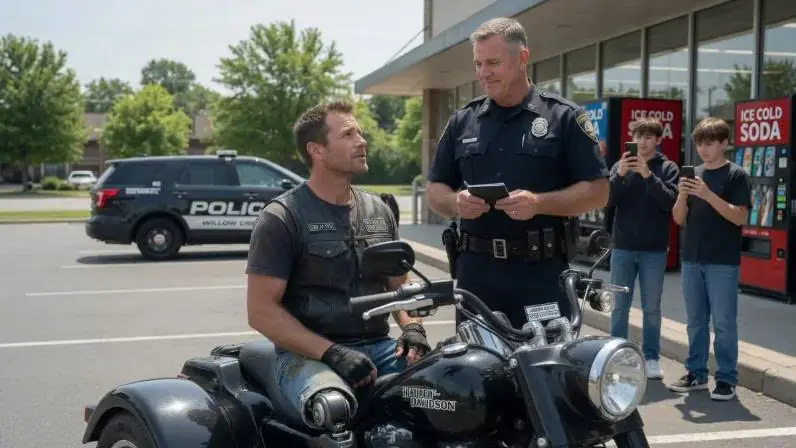 A Cop Mocked a Disabled Biker — The Next Morning, 300 Motorcycles Filled His Street