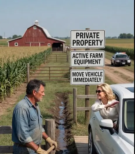 An HOA Board Member Kept Driving Through My Cornfield — Then Her Luxury SUV Sank Where Every Warning Said It Would