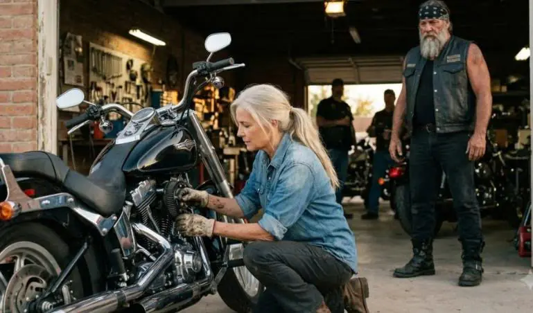 She Fixed a Biker’s Motorcycle for Free — By Sunrise, Hundreds of Riders Were Coming Back for Her