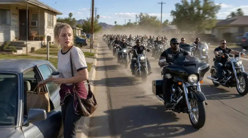 She Gave Her Last Drop of Water to a Hells Angel — Then the Angels Came Back for Her