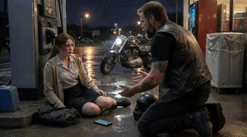 “Who Did This To You?” a Hells Angels Biker Asked — She Answered