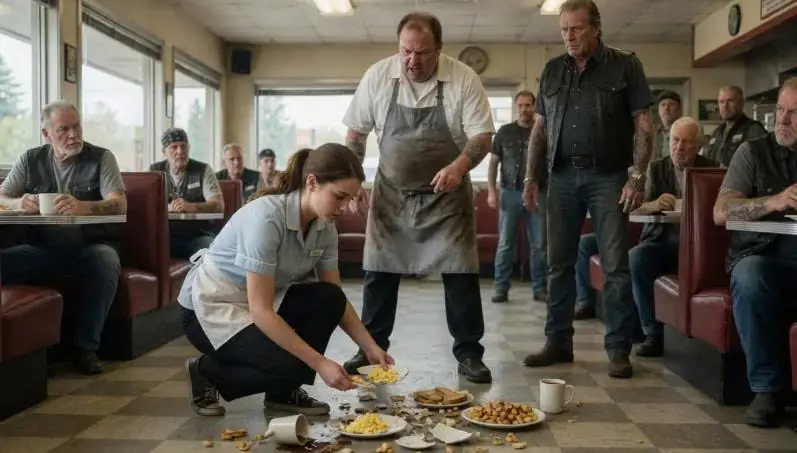 Bikers Helped An Abandoned Young Waitress — Then Gave Her A Warm Place To Belong