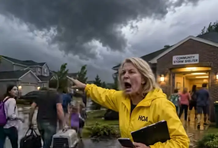HOA Karen Tried Enforcing Her Rules During a Tornado Warning—Then Emergency Officials Took Over
