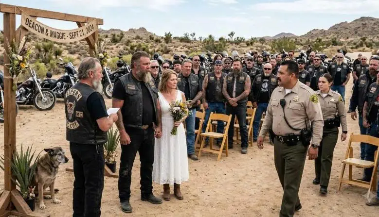 Racist Cops Broke Up Hells Angels Biker Wedding — Then the Sheriff Heard One Name