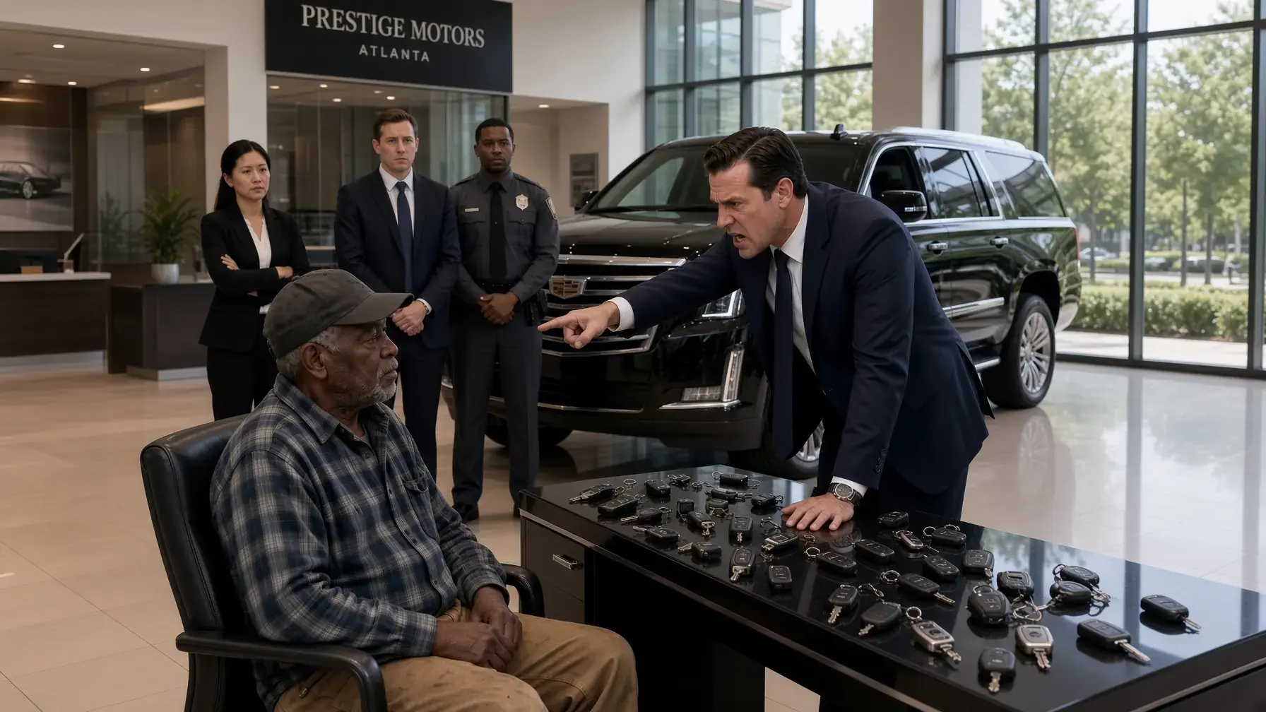 Car Dealer Mocked a Black Grandpa in Old Clothes — Then Learned He Was Buying 20 Luxury Cars