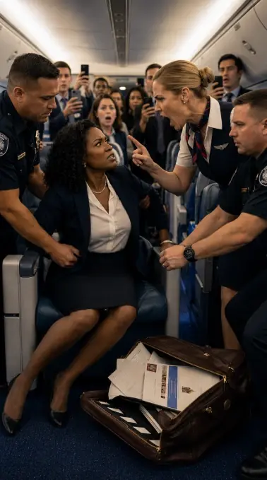 Security Drags Black Woman Off Plane — Minutes Later, She Cancels $1B Airline Deal!