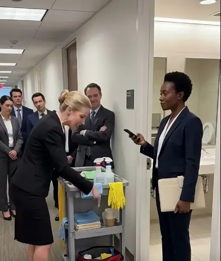 Black CEO Mistaken for a Janitor — Told to Clean, Then She Fired Everyone