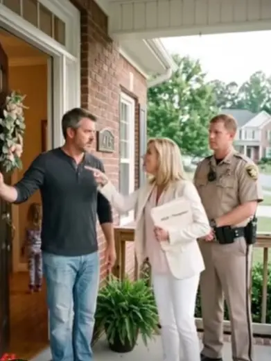 HOA Sent Cops To My Door — They Froze When My Wife In Uniform Walked Out
