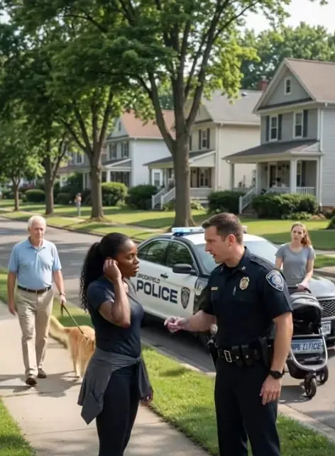 Officer Stopped a Woman While She Was Jogging — Minutes Later, He Realized She Was His New Boss