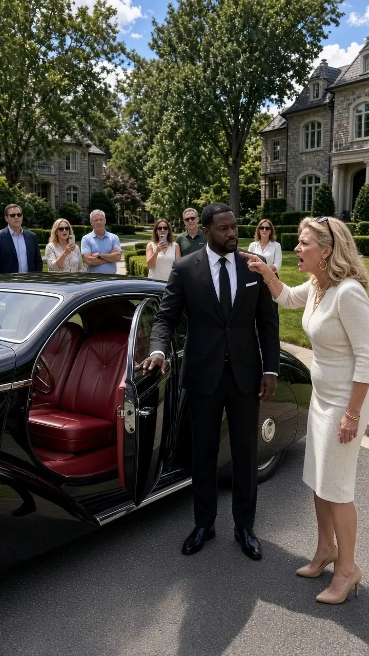 She Called Police on a Black Man Standing Beside a Rolls-Royce — Then Learned He Owned the Company, the Street, and the Ground Beneath Her House