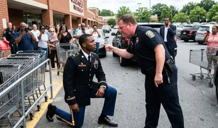 Officer Forced a Young Black Man to Kneel in a Parking Lot — Then the State Police Convoy Arrived
