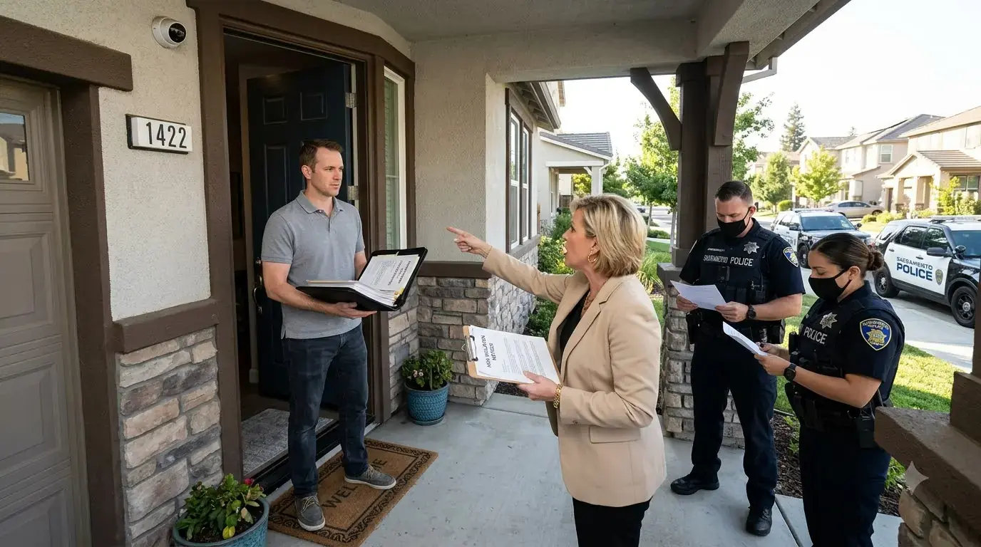 HOA President Tried To Force Her Way Into His House — He Exposed Her Entire Scheme