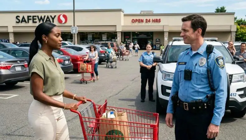 Police Thought They Found an Easy Arrest at the Store — Then They Opened the Badge Wallet in Her Bag
