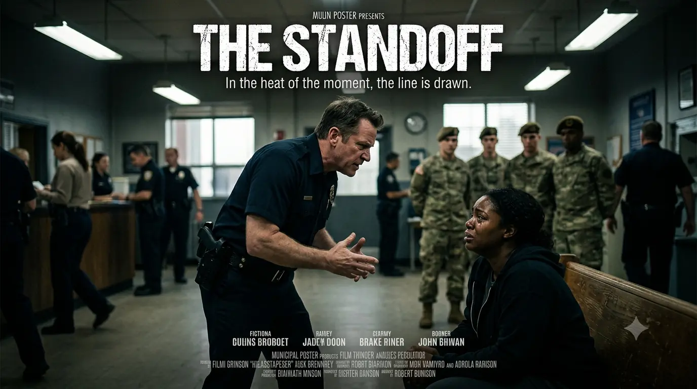 A RUTHLESS POLICE OFFICER BRUTALLY ASSAULTS A WOMAN AND STEPS ON HER CHEST FOR HOLDING MILITARY IDS, BUT HE HAS NO IDEA THE NAVY ADMIRAL STANDING RIGHT BEHIND HIM WAS WATCHING EVERY SINGLE SECOND OF HIS CRIME.