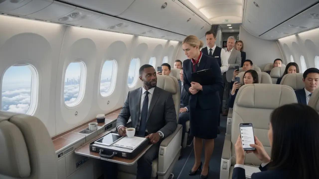 Black CEO Removed from VIP Seat for White Passenger - 5 Minutes Later The Entire Crew Gets Fired
