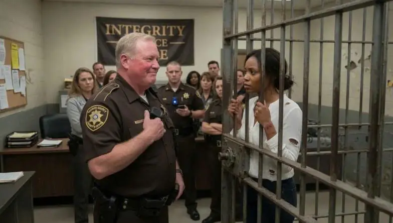 The Cocky Sheriff Locked a Black Woman in a Cell for “Attitude” — Then His Office Phone Started Ringing