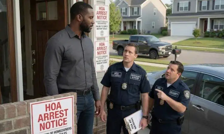 HOA Karen Sent Fake 'HOA Police' To Arrest Black Man—Unaware His a U.S. Marshal!