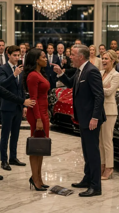 Black CEO Humiliated by Luxury Car Showroom Director — She Pulled a $5B Deal and He Went Bankrupt.