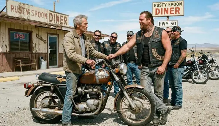 Bikers Mocked an Old Man’s Rusty Bike — Then He Pulled Out a Heavy Brass Key