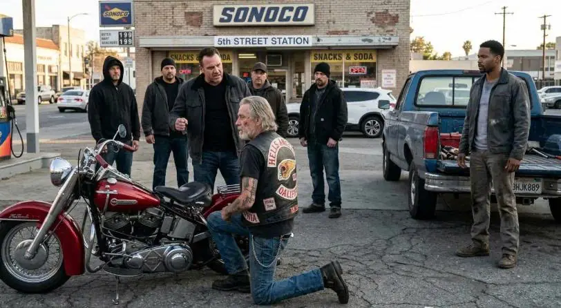 Single Dad Saved a Hells Angels Leader From 6 Attackers in 8 Seconds — 3 Days Later, 43 Bikers Arrived