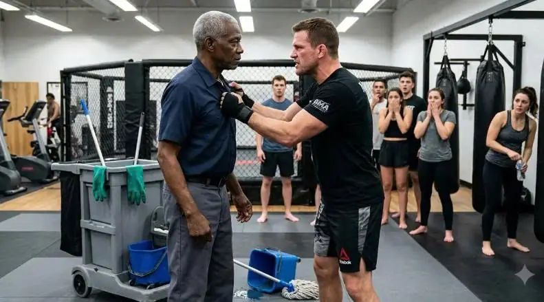 The Trainer Told the Janitor, “This Won’t Hurt” — Seconds Later, He Was Asking Him to Let Go