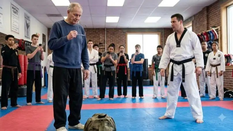 A Black Belt Challenged a Quiet 72-Year-Old Man to Spar — Then Learned He Had Trained His Coach