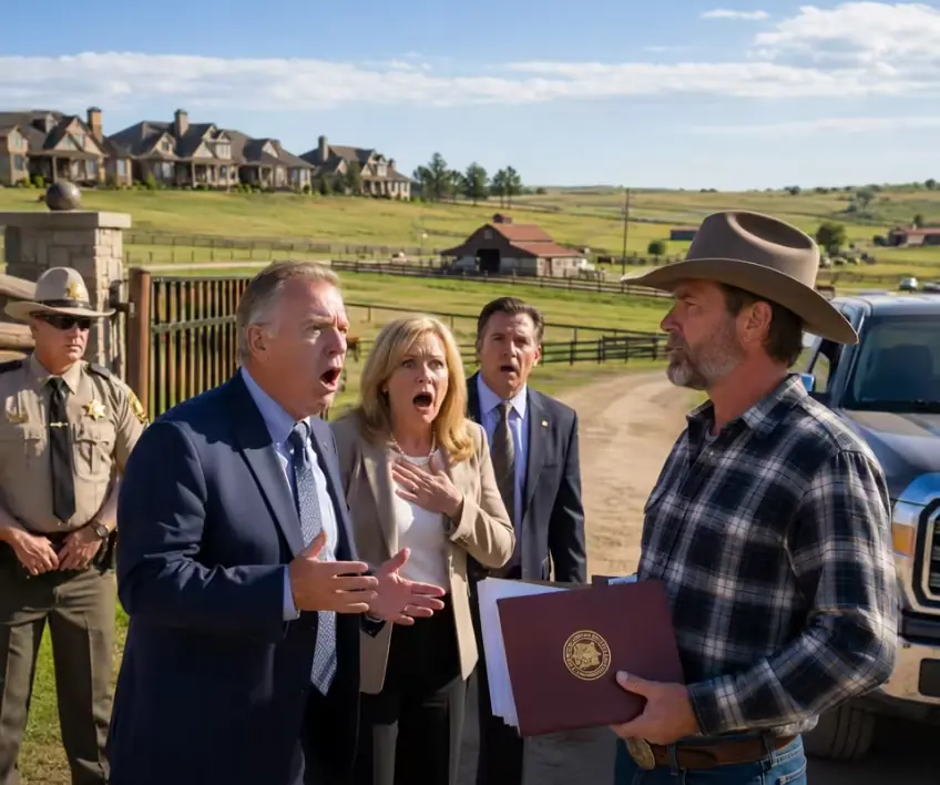 HOA BUILT THEIR CLUBHOUSE ON MY INHERITED 1,500 ACRES -SO I QUINTUPLED THE RENT AND EVICTED THEIR BOARD