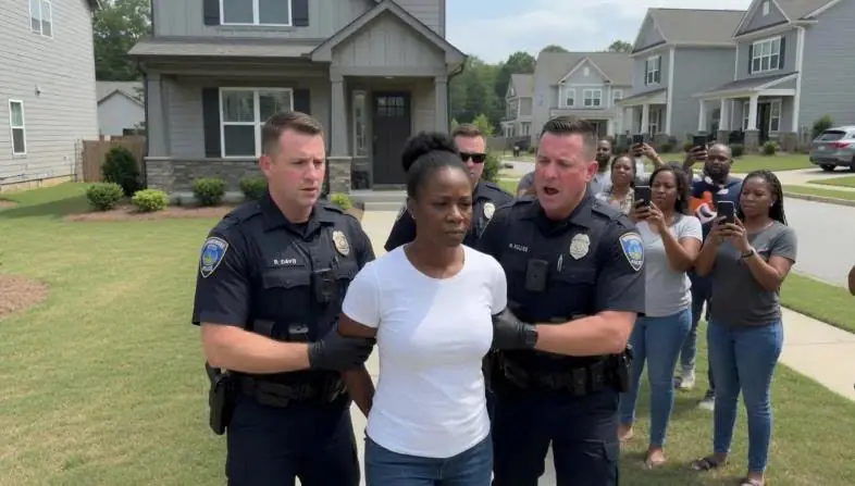 Cops Tackle a Black Woman Outside Her Home — Turns Out She’s a High-Ranking Army General