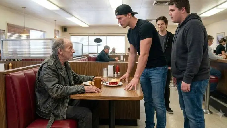 Bullies Mocked an Old Man Wearing a Hell's Angels Jacket — They Had No Idea Who Was Watchin