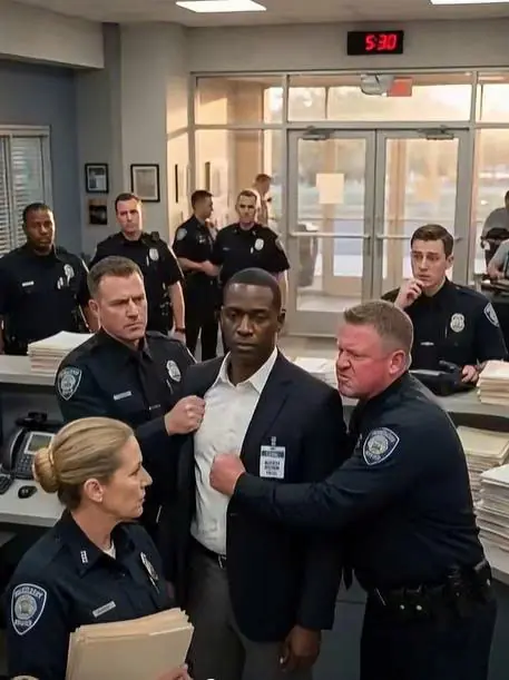 Officer Brutally Attacked Black Man at Station — His Face Went White Hearing: 'I'm The New Chief’