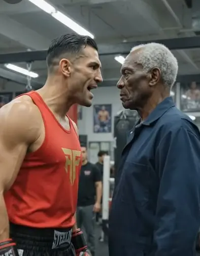 Boxer Taunts Black Janitor: “Dodge My Punch, I’ll Bow”—Then Stunned to Learn He’s a Former Champion