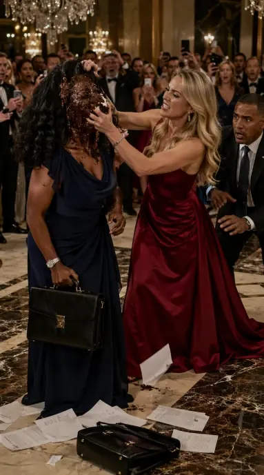 She humiliated a Black woman on live camera with cake… and had no idea she was seconds away from destroying her own family’s empire.