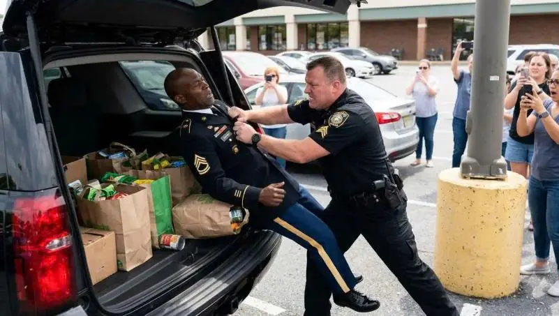 The Officer Laughed at His Federal Credentials — Then Three Black SUVs Locked Down the Parking Lot