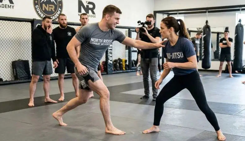 A Cocky Black Belt Picked a Quiet Woman for an Easy Spar — Then One Move Wiped the Smirk Off His Face