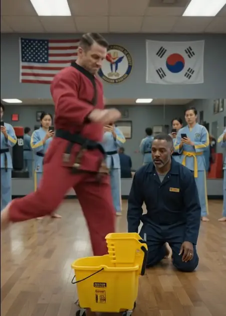 A Black Belt Challenged the Black Janitor as a Joke