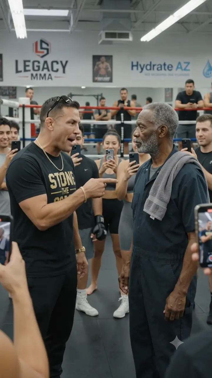 "A millionaire MMA coach kicked a Black janitor onto the gym floor in front of his students