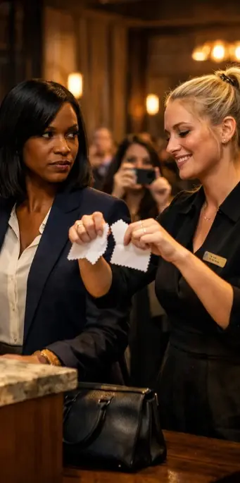 Black CEO Told “No Tables Left” Despite Her RESERVATION – Moments Later, She Fires the Entire Staff.