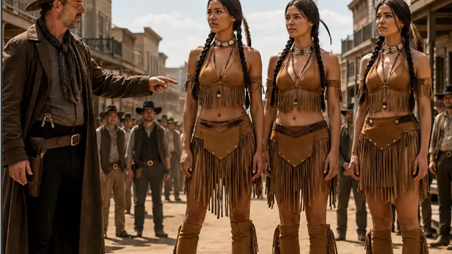 Lonely Rancher Saved by Three Apache Women — A Life-Changing Bond