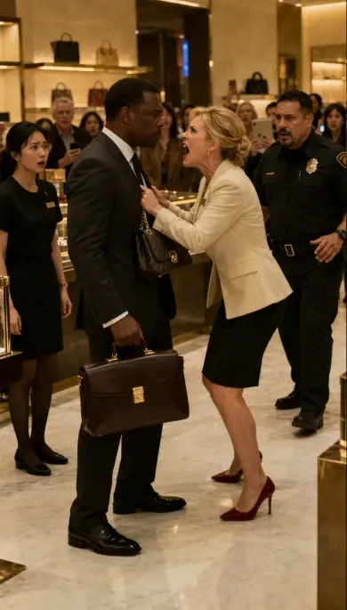 They laughed when he walked into the luxury store.