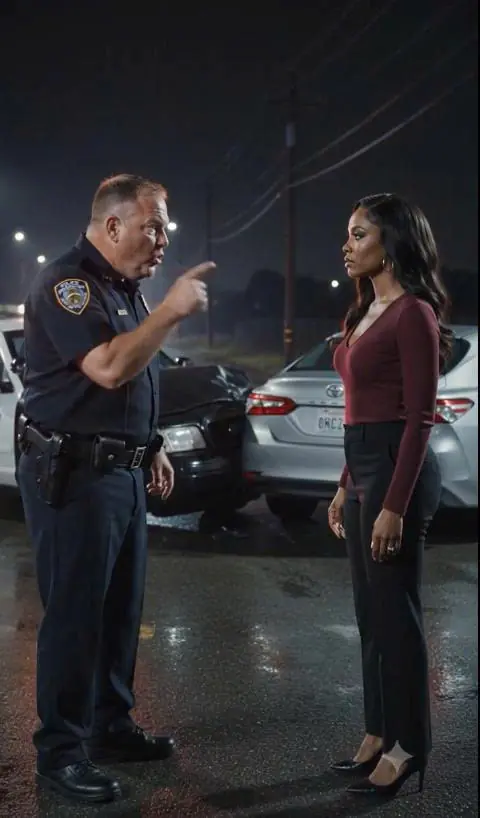 The Cop Blamed Her for the Crash — Then Eleven Armored SUVs Rolled In Behind Her