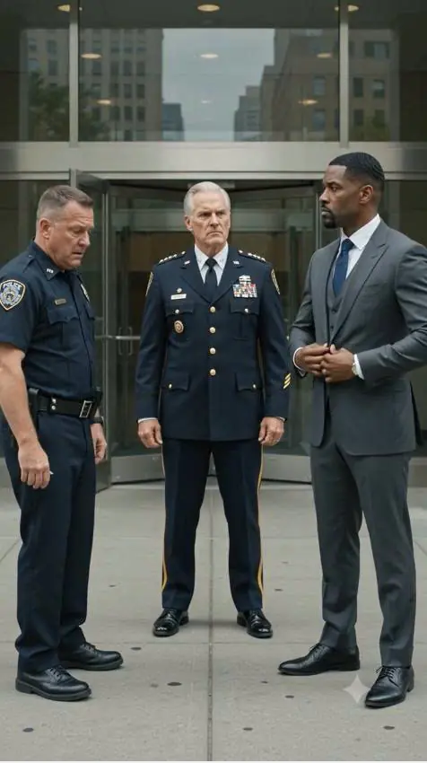 A Cop Slapped a Man Outside Police Headquarters — Then the Captains Called Him “Chief Cole”